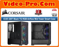 Corsair iCUE 4000D White RGB Airflow Mid-Tower ATX Case CC-9011241-WW