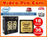 Intel Core i9-9960X 18 Cores 3.0 GHz (4.5GHz Max Turbo) 24.75MB Cache LGA 2066 165W Desktop Processor BX80673I99980X